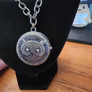 Owl Watch Necklace